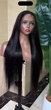 Load image into Gallery viewer, Brazilian Virgin human wig 30 inch natural color