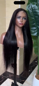 Brazilian Virgin human wig 30 inch natural color