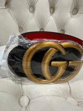 Load image into Gallery viewer, Fashion black Gucci Belt