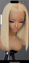 Load image into Gallery viewer, 613 blonde Human Hair Wig  4*4 closure