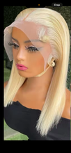 Load image into Gallery viewer, 613 blonde Human Hair Wig  4*4 closure